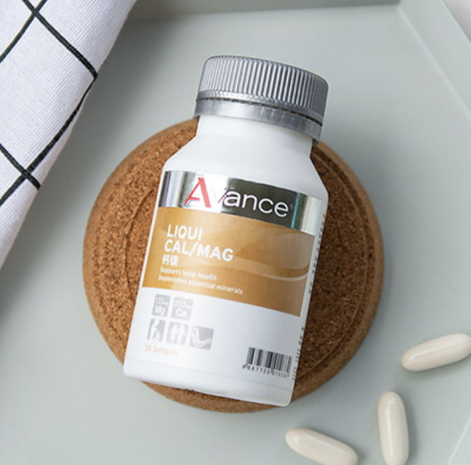 維格爾 鈣鎂膠囊｜強健骨骼. 好助眠