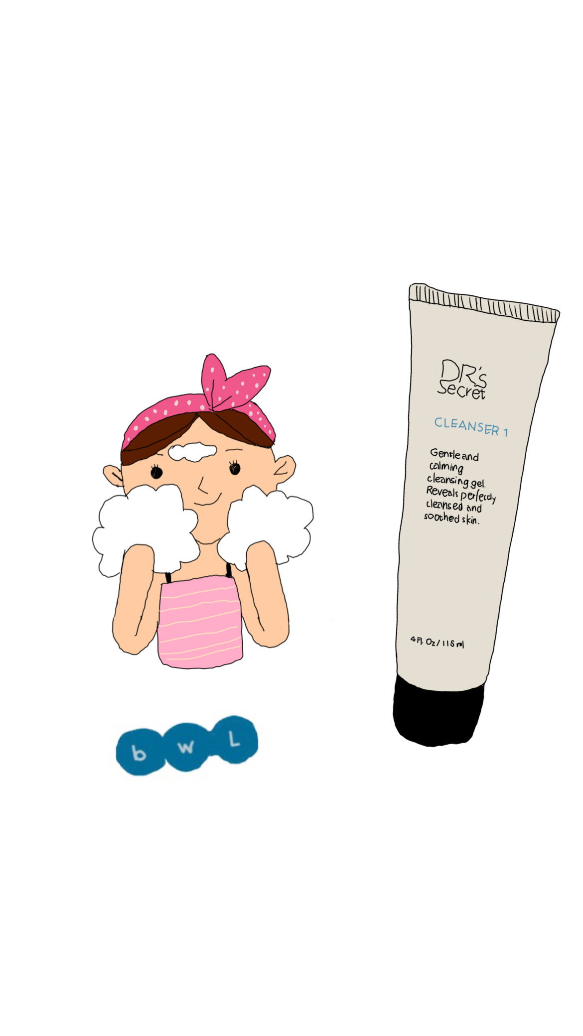 1號 潔膚霜（洗面乳