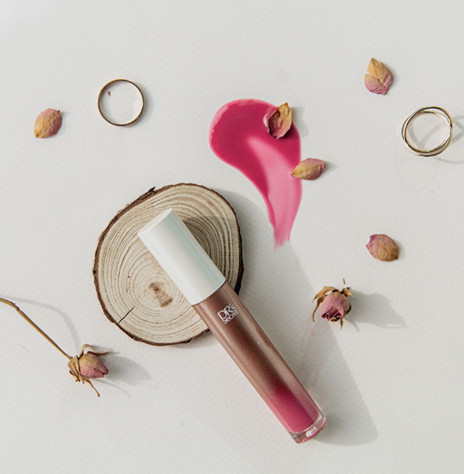 皙之密✨冰晶唇釉--愛慕乾玫瑰