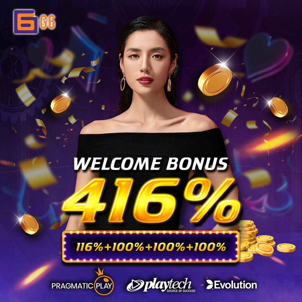 UP TO 416% WELCOME BONUS