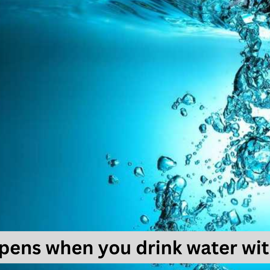 What Happens When You Drink Water With Low TDS ?