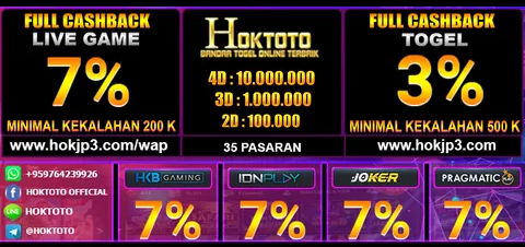 DAFTAR HOKTOTO