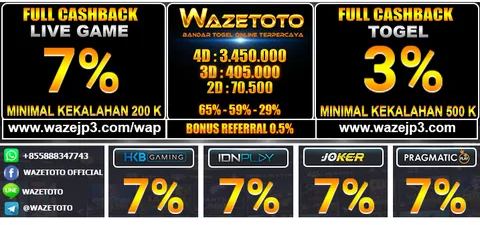 DAFTAR WAZETOTO 