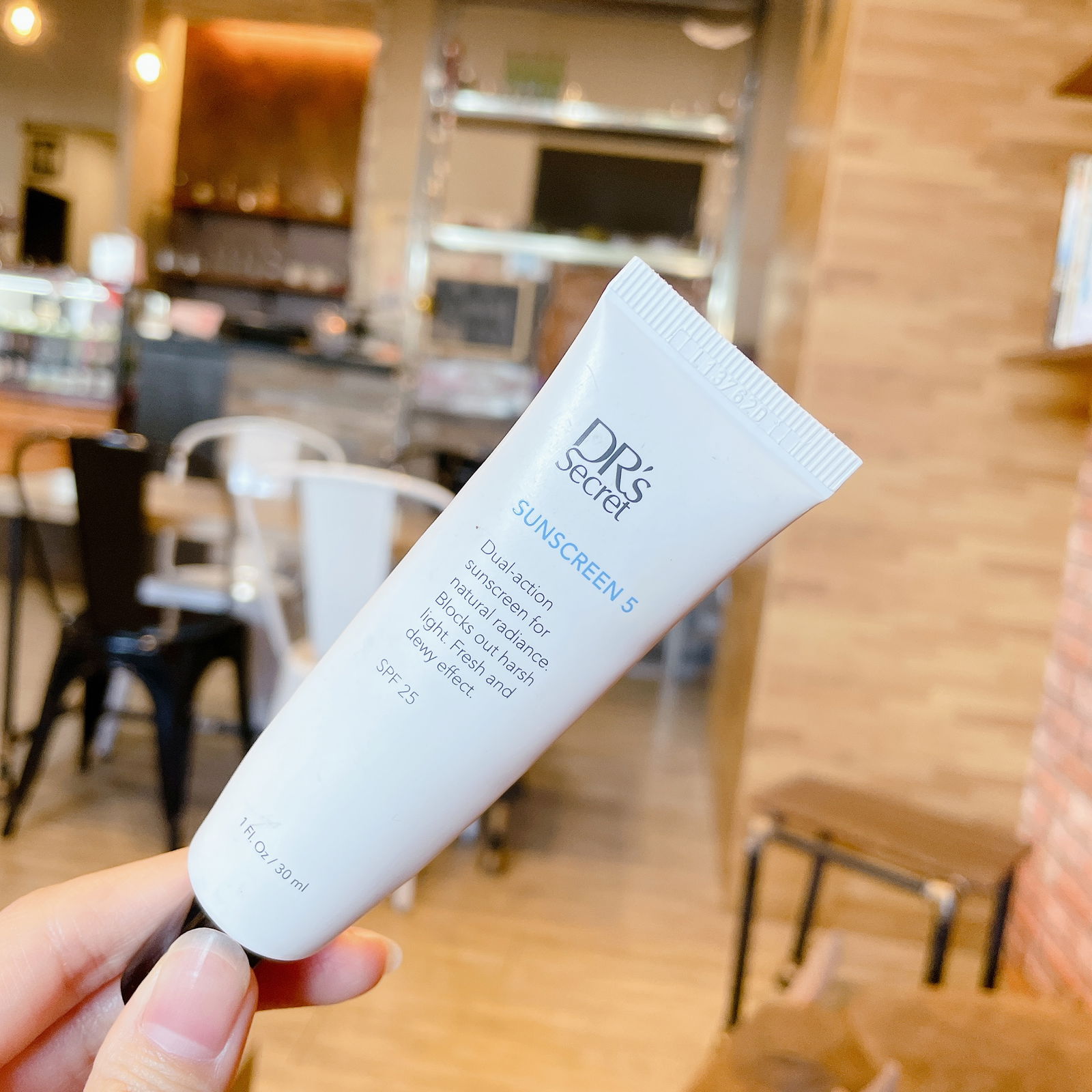 零底妝必備-#5 物理性防曬霜（保水