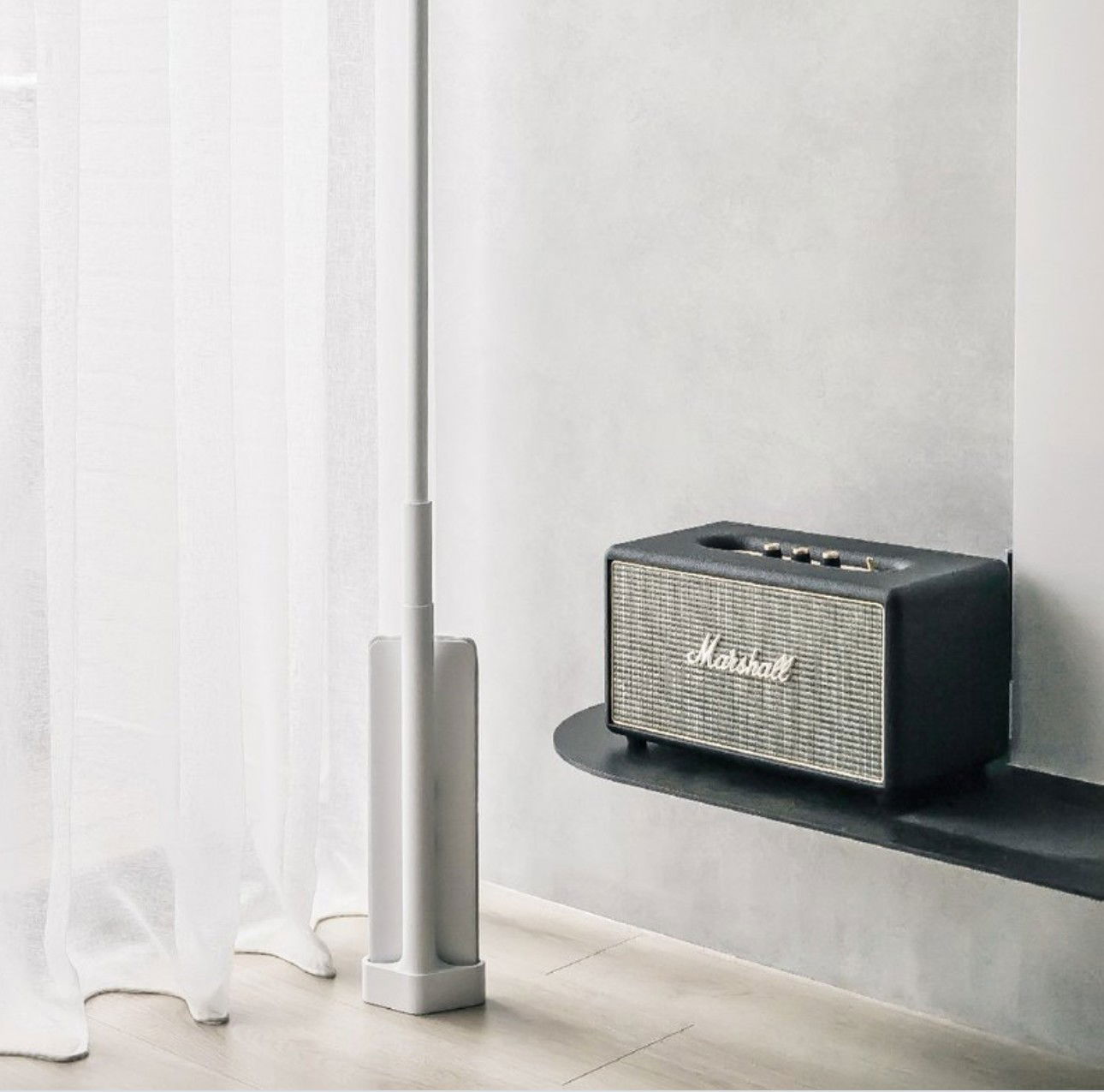 QUICK MOP 平板拖把1入 (白) 