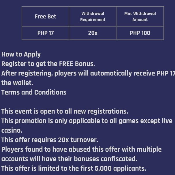 Q777: (𝐑𝐄𝐆𝐈𝐒𝐓𝐄𝐑 𝐎𝐍𝐋𝐘 𝐓𝐎 𝐆𝐄𝐓 𝐅𝐑𝐄𝐄 ₱𝟏𝟕. *𝐍𝐎 𝐖𝐈𝐓𝐇𝐃𝐑𝐀𝐖𝐀𝐋 𝐋𝐈𝐌𝐈𝐓*)