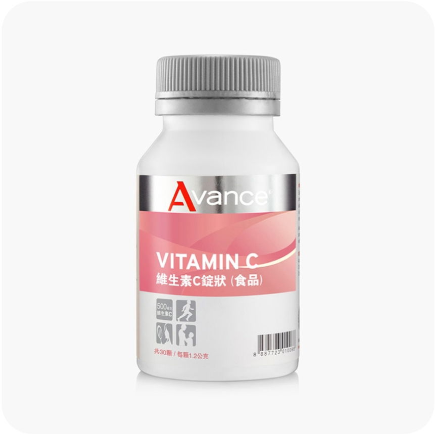 維生素C錠狀食品-維生素更優質 更美味! 鮮桃口味 溫和對待您的胃
