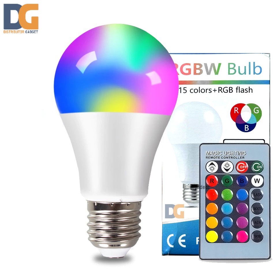 16. LAMPU RGB 10 WATT