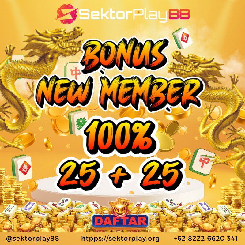 BONUS 100% DEPOSIT 25 + 25