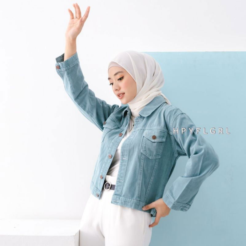 9. Jaket jeans