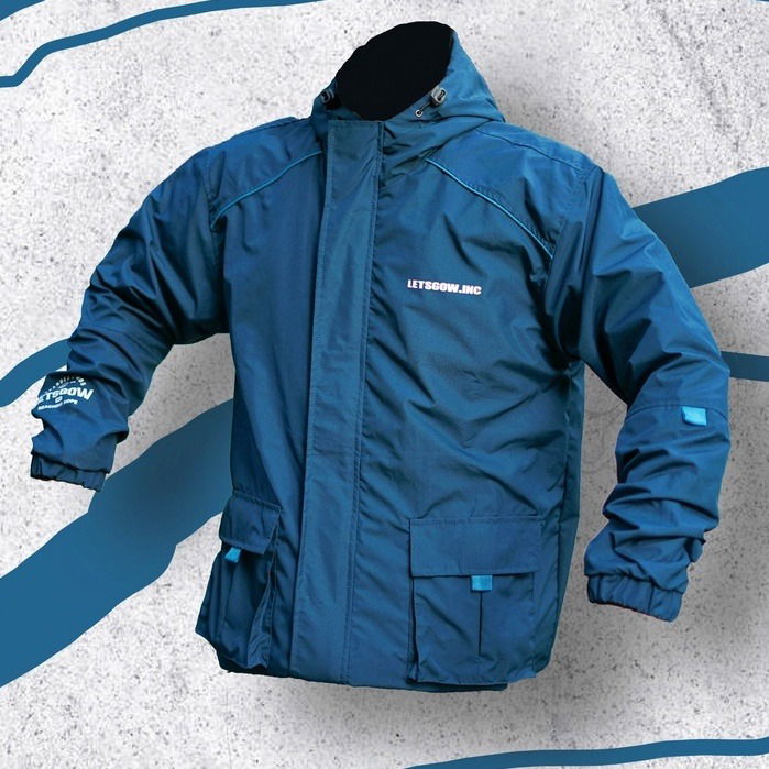 5. LETSGOW JAKET PRIA WATERPROOF BOLAK BALIK