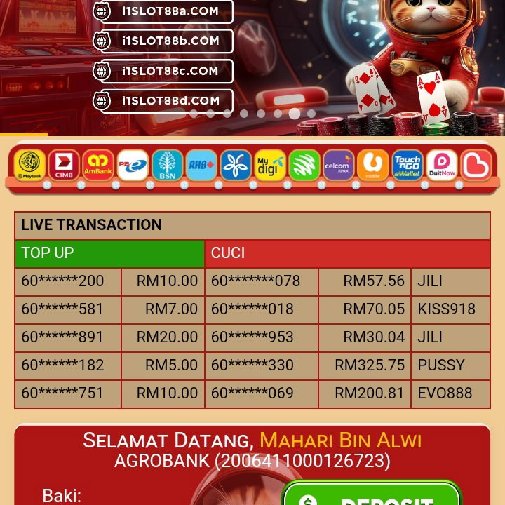 i1Slot88 | Asia Biggest Online Casino&#xA0;|&#xA0;Slot&#xA0;Game&#xA0;|&#xA0;Live&#xA0;Casino | SportBook | Lottery &amp; Poker