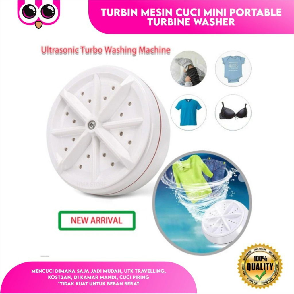 9. TURBIN MESIN CUCI PORTABLE 30 RIBUAN