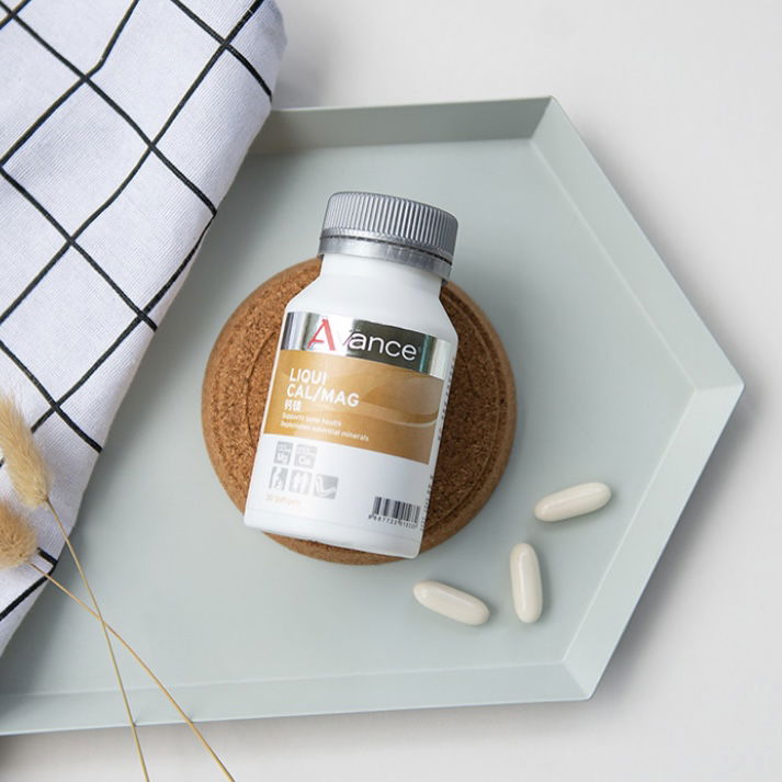 鈣鎂膠囊狀食品｜Avance