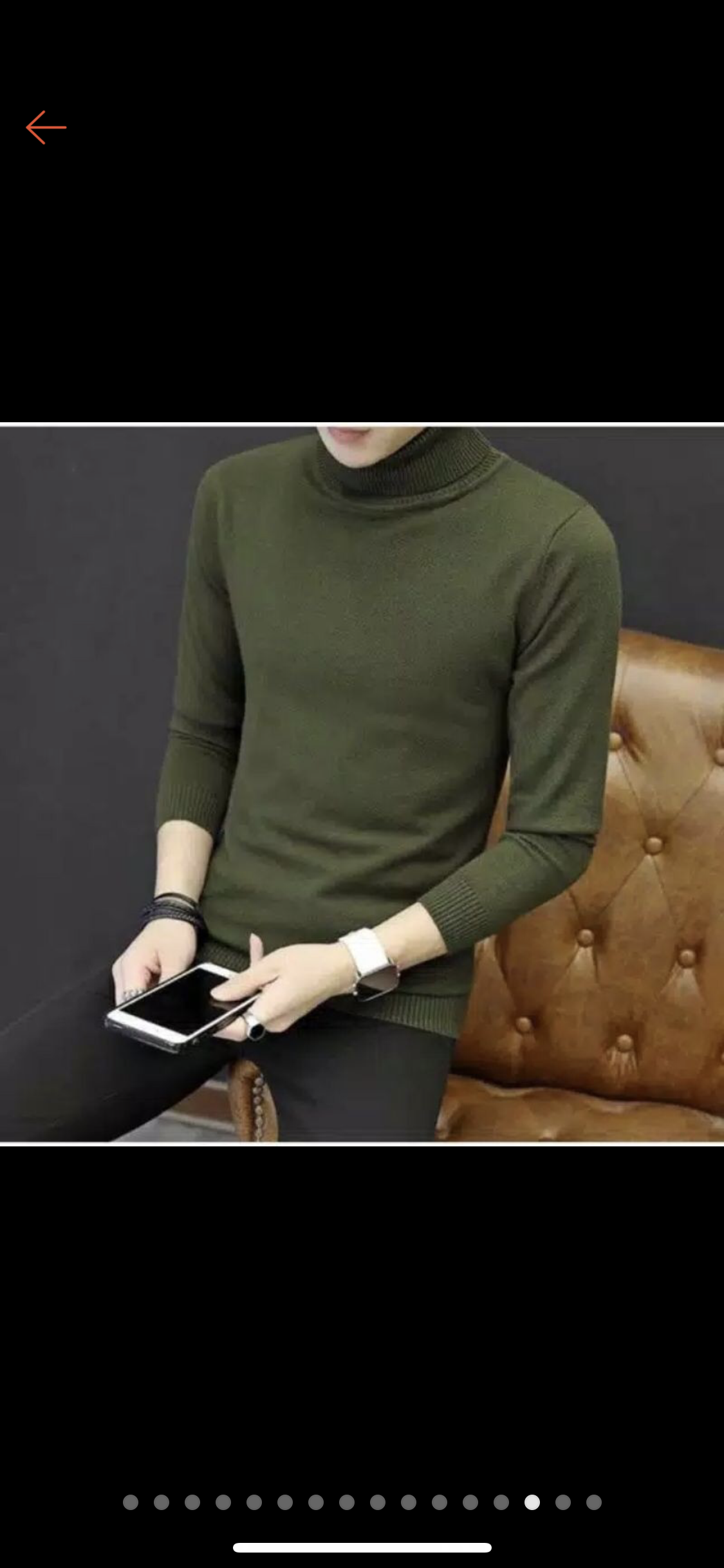 22. Kaos Turtleneck 40ribuan