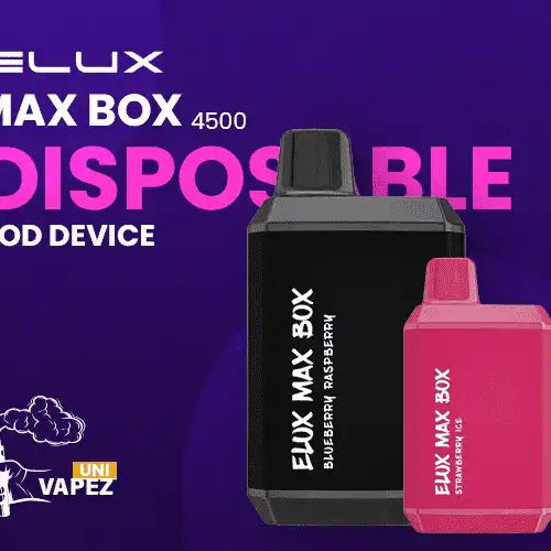 Elux Max Box 4500 Disposable Pod Device Only £10 Cheap Price