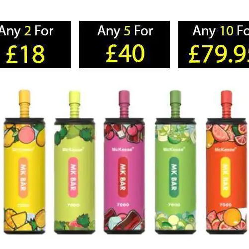 MK Bar 7000 Disposable Device | Best Price McKesse 7000 Puff Bar
