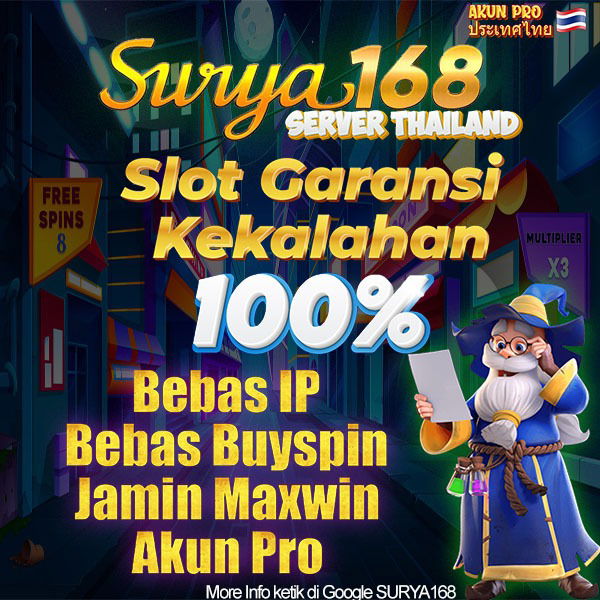 Daftar Surya168 Akun Pro