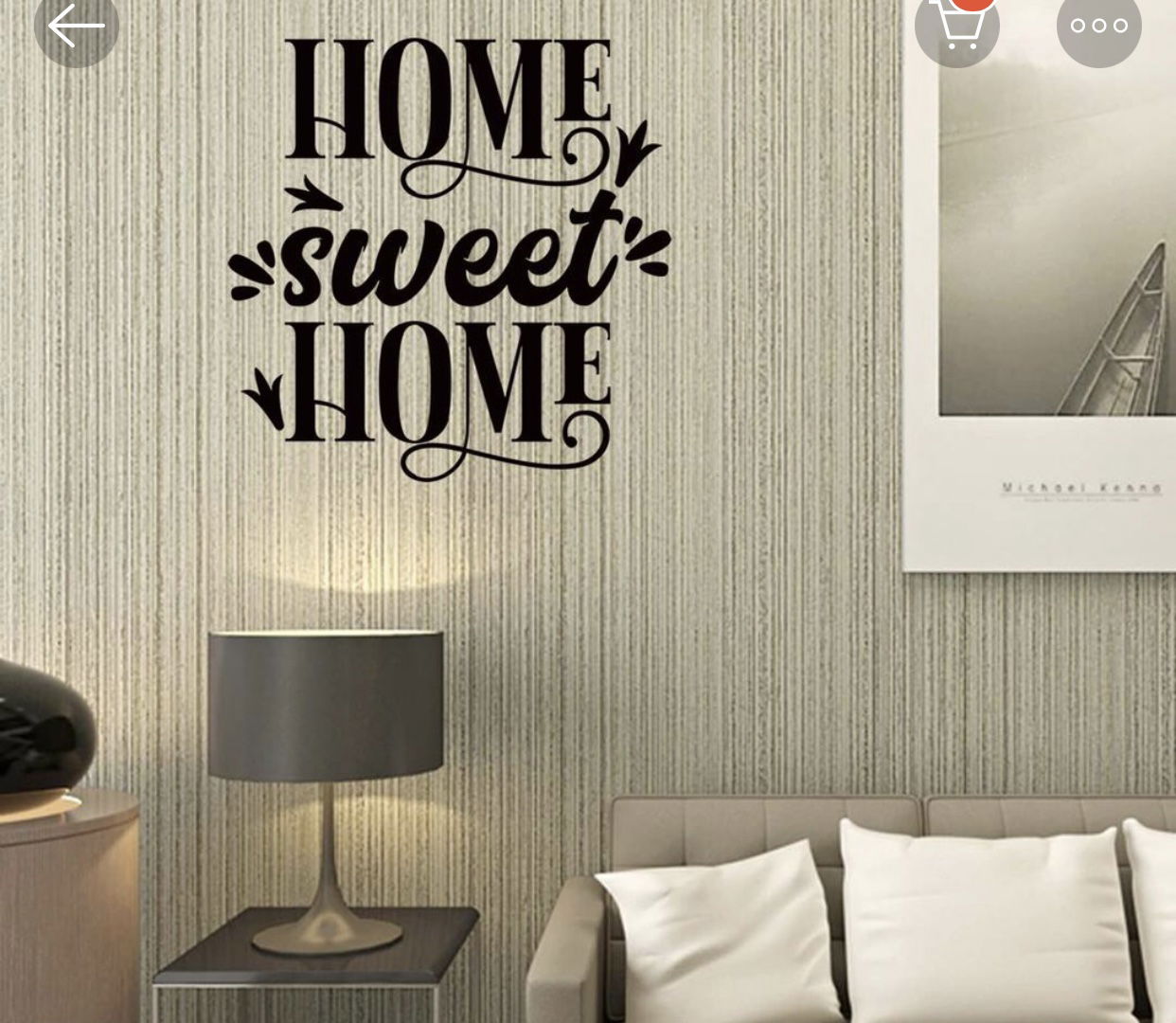 17. Sticker Home Sweet Home