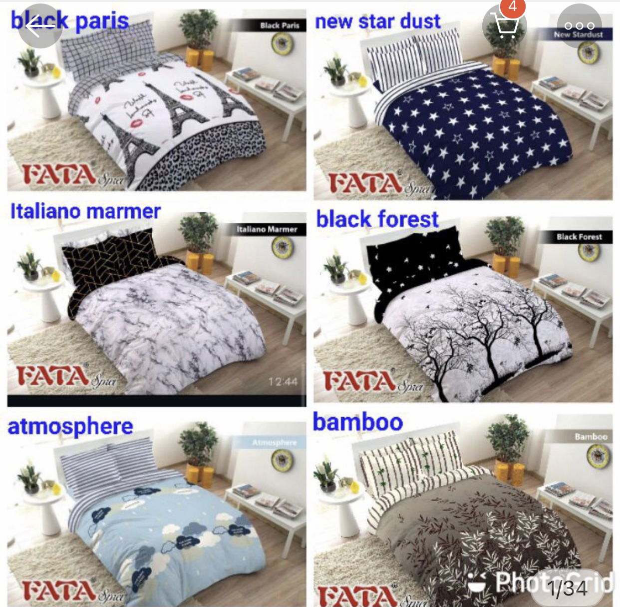 23. Bed Cover FATA