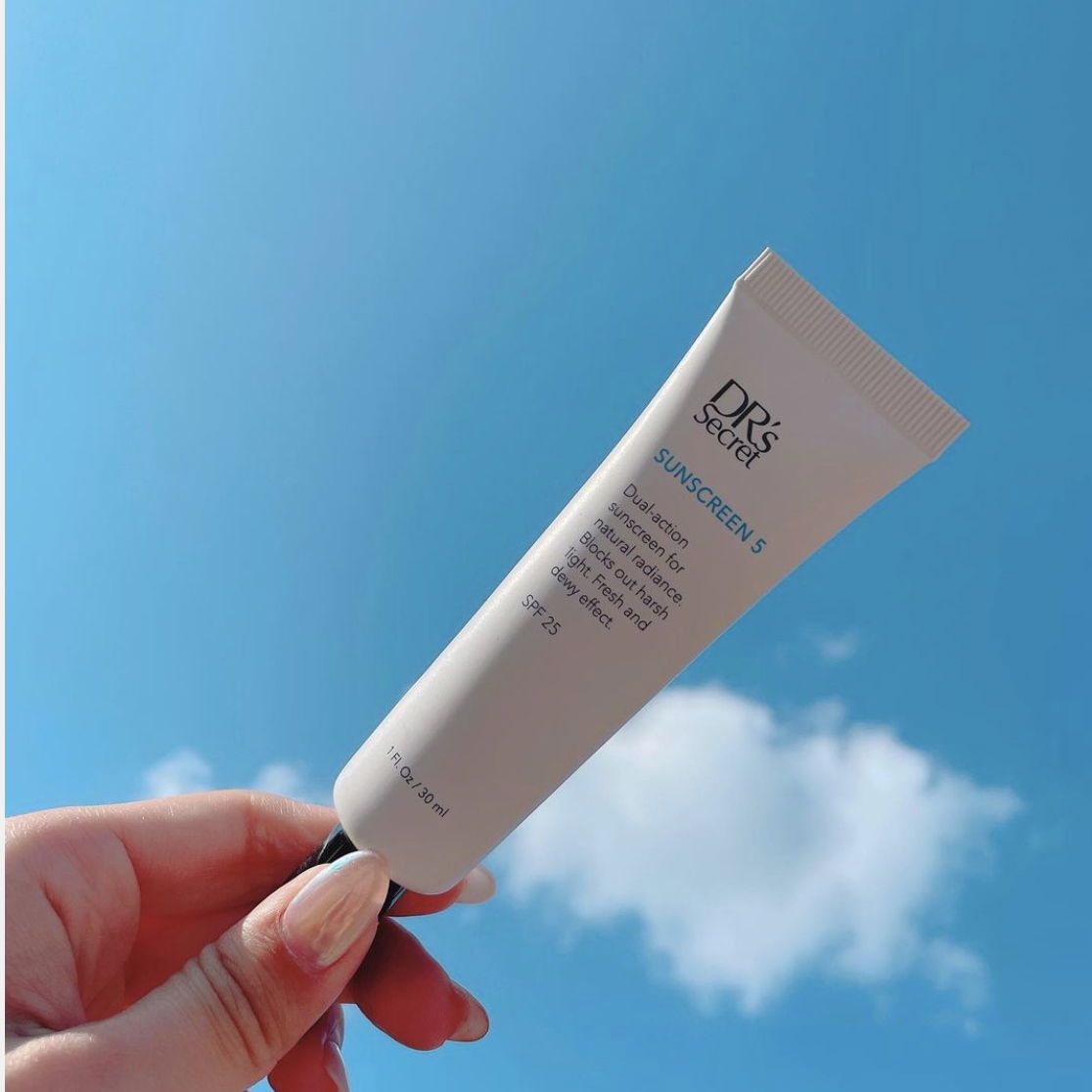 5號防曬霜-清爽🌼控油清新清爽