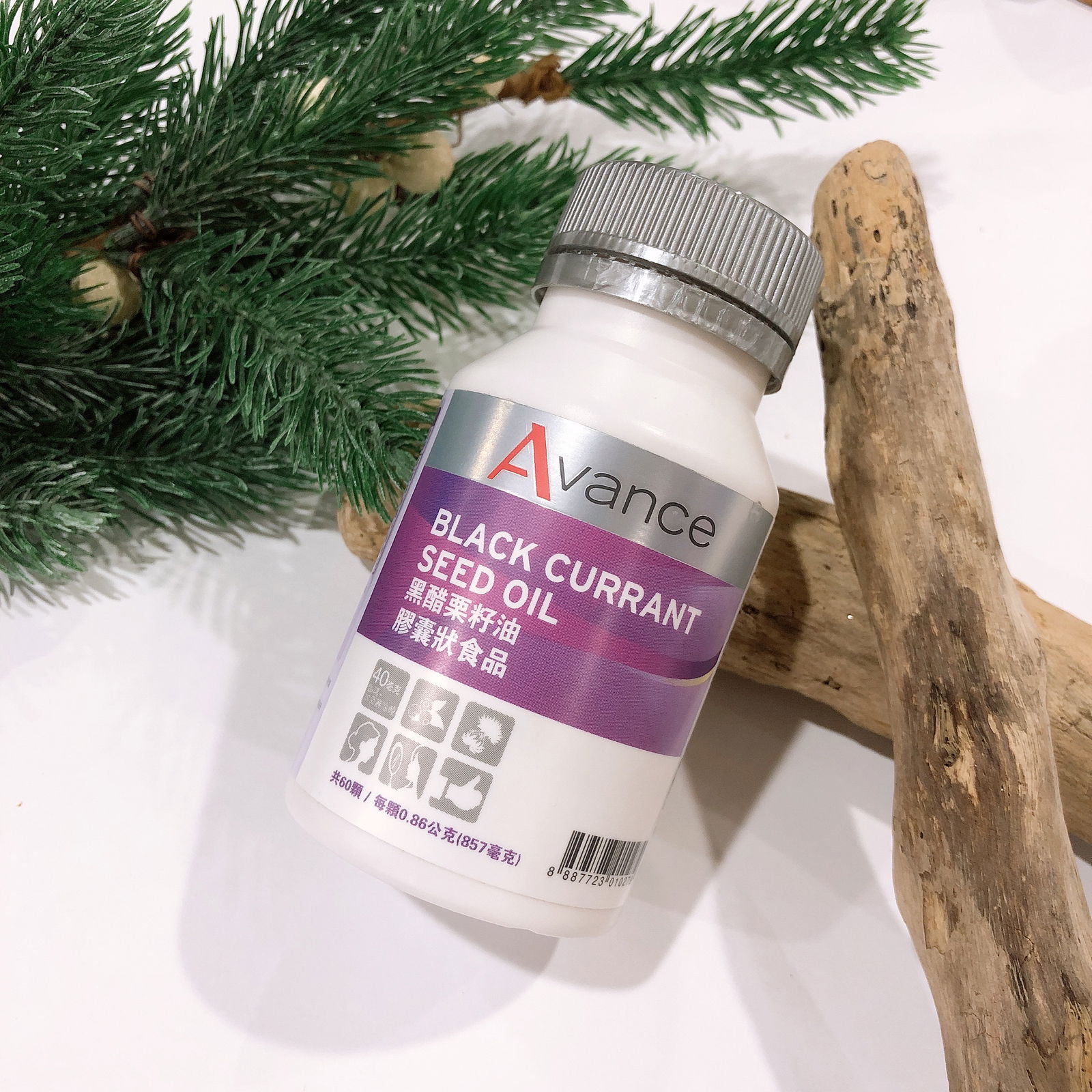  黑醋栗籽油（膠囊狀）-婦科救星、容光煥發的秘密武器