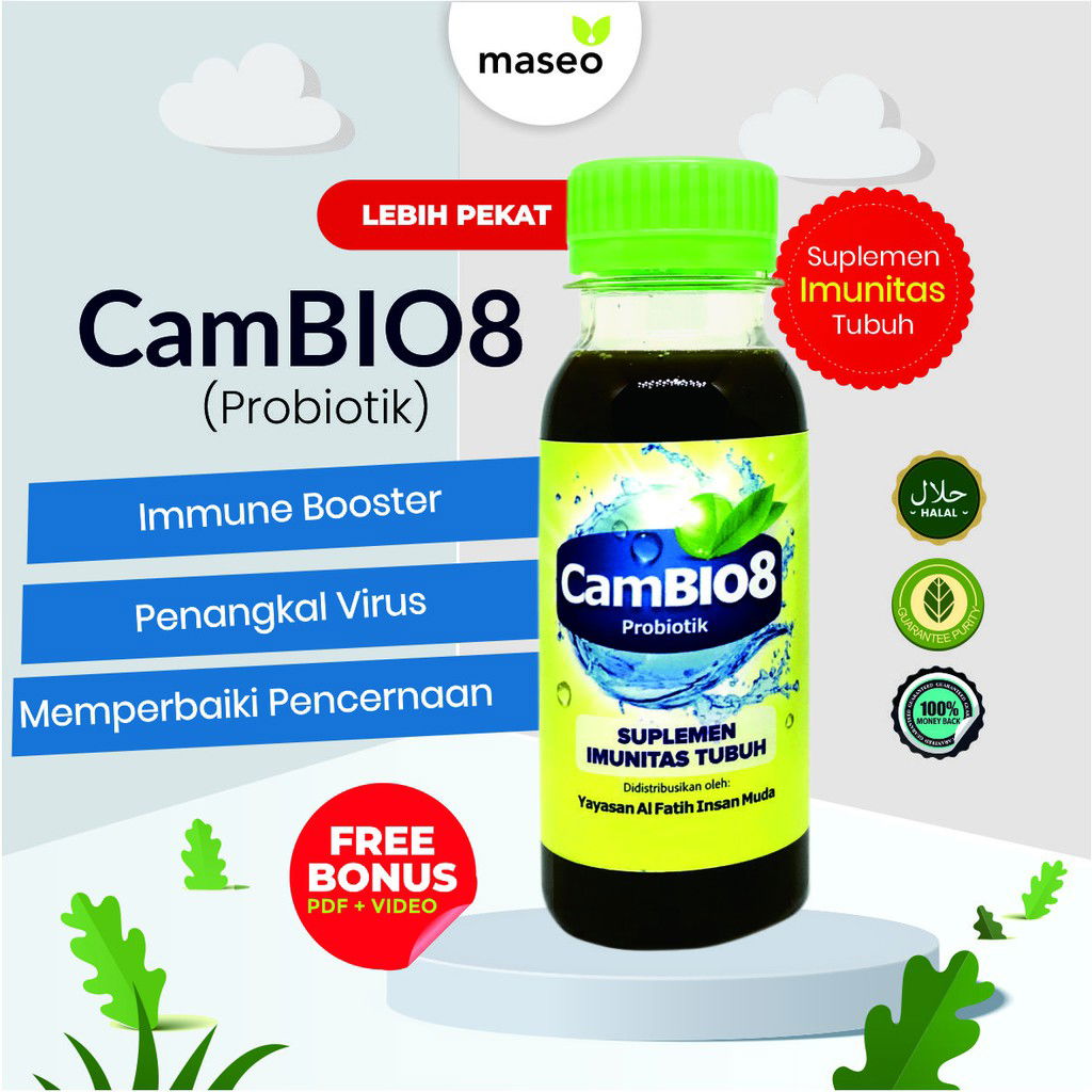 Probiotik Suplemen Imun Tubuh [CamBIO] (21k)