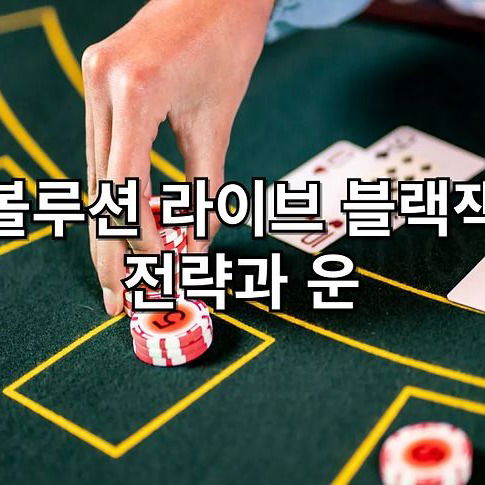 에볼루션 라이브 블랙잭