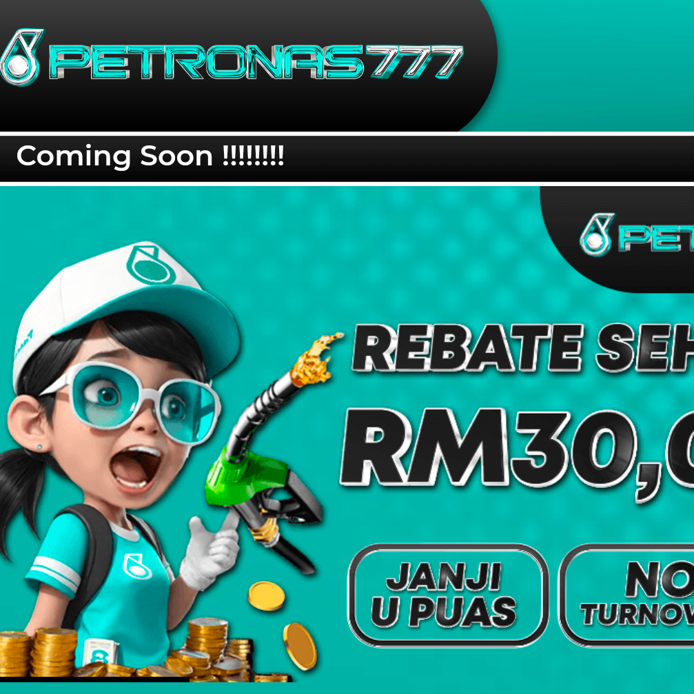 ✨PETRONAS✨  Free Register RM20👍 Welcome Bonus 180%💥 Daily Deposit Bonus🎁