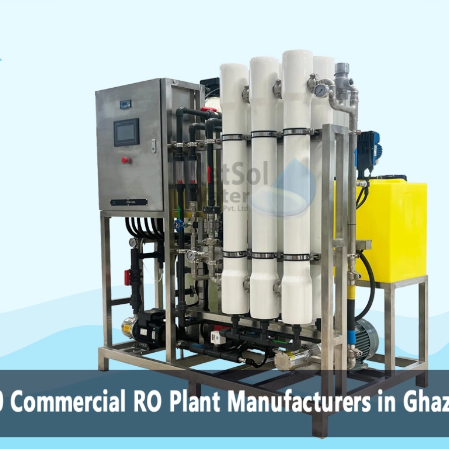 Top 10 Commercial RO Plant Manufacturers in Ghaziabad