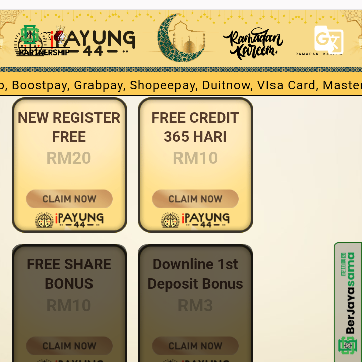 IPAYUNG44 REGISTER FREE RM20 HOT!!