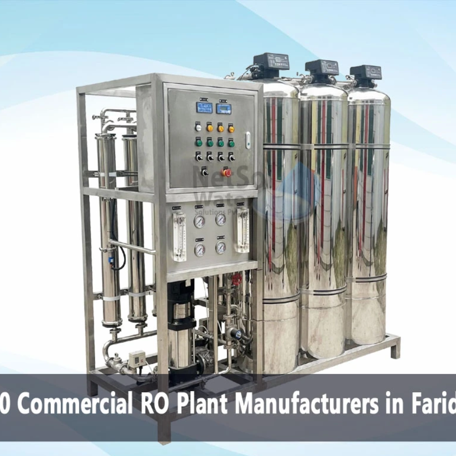 Top 10 Commercial RO Plant Manufacturers in Faridabad