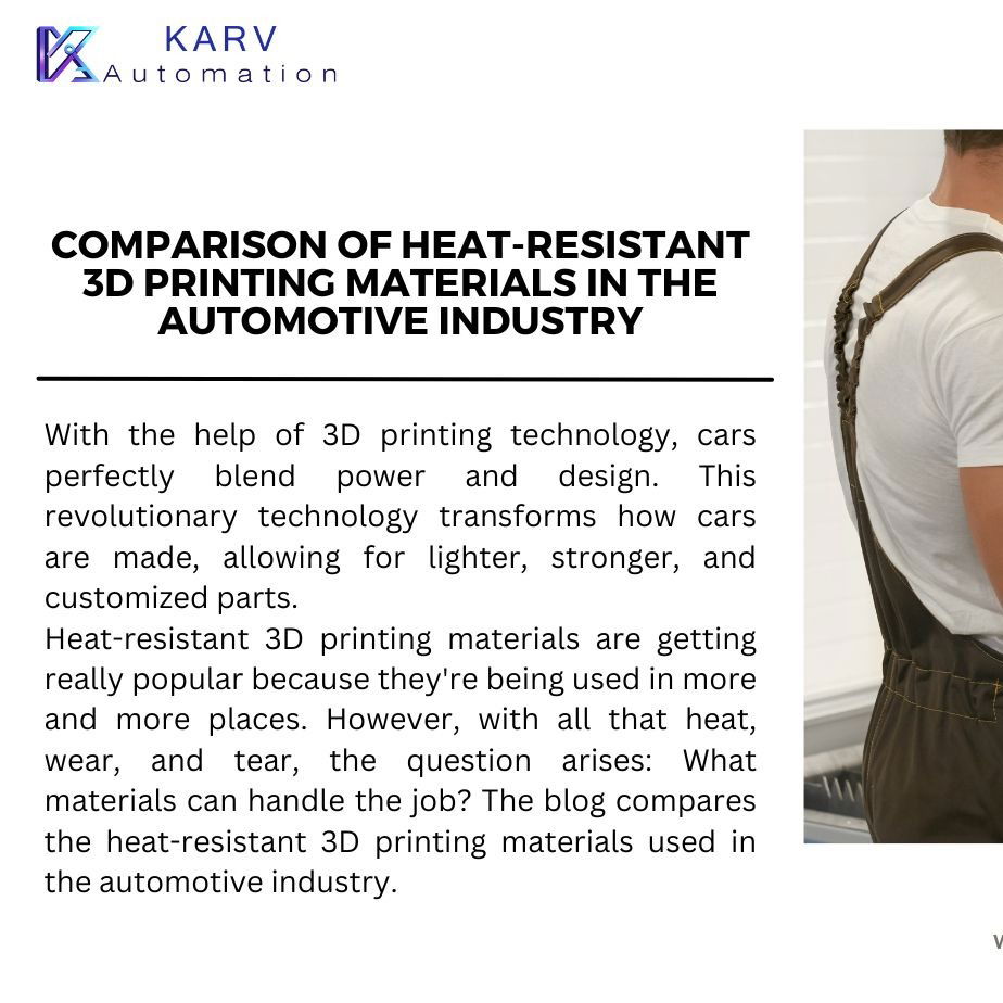 Comparison Of Heat-Resistant 3D Printing Materials In The Automotive Industry