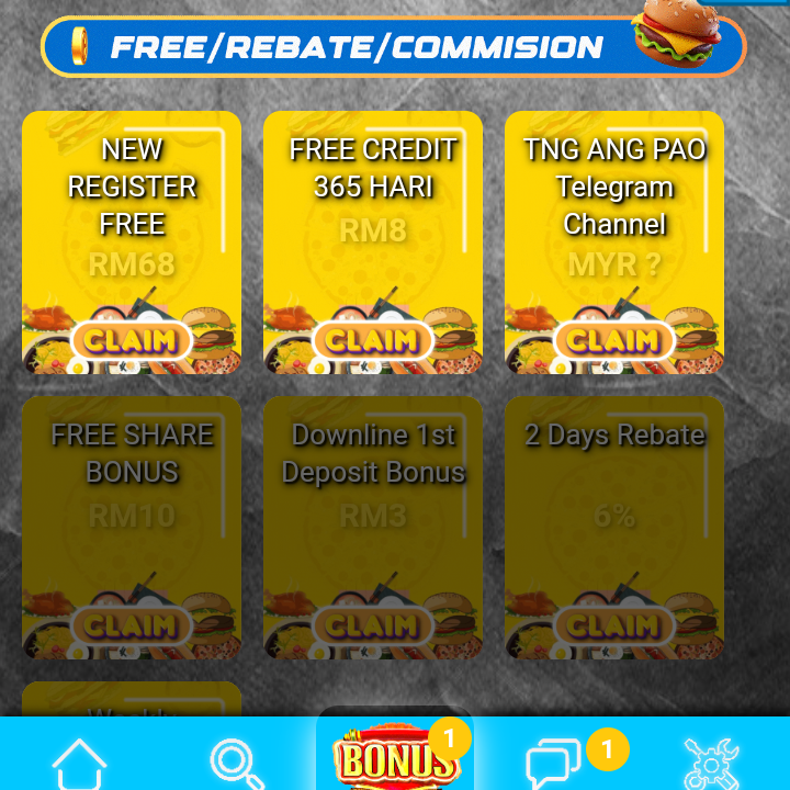 💸Percuma RM68,Tajaan(👑Burger77)