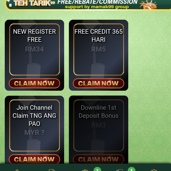 💸Percuma RM34,Tajaan(👑TEHTARIK)