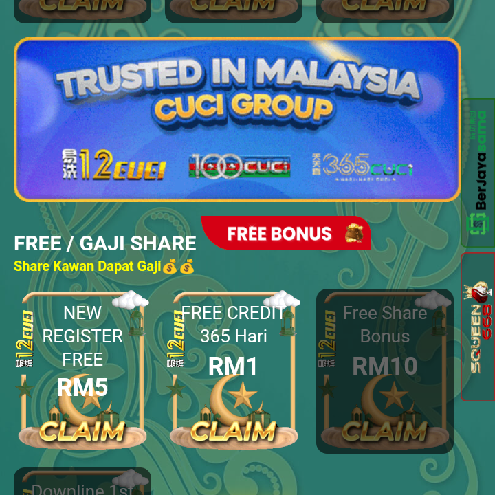 💸Percuma RM5, Tajaan(12CUCI👑)