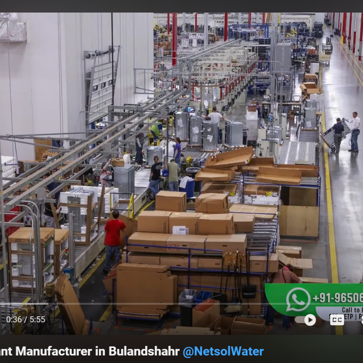 Industrial RO Plant Manufacturer in Bulandshahr @NetsolWater