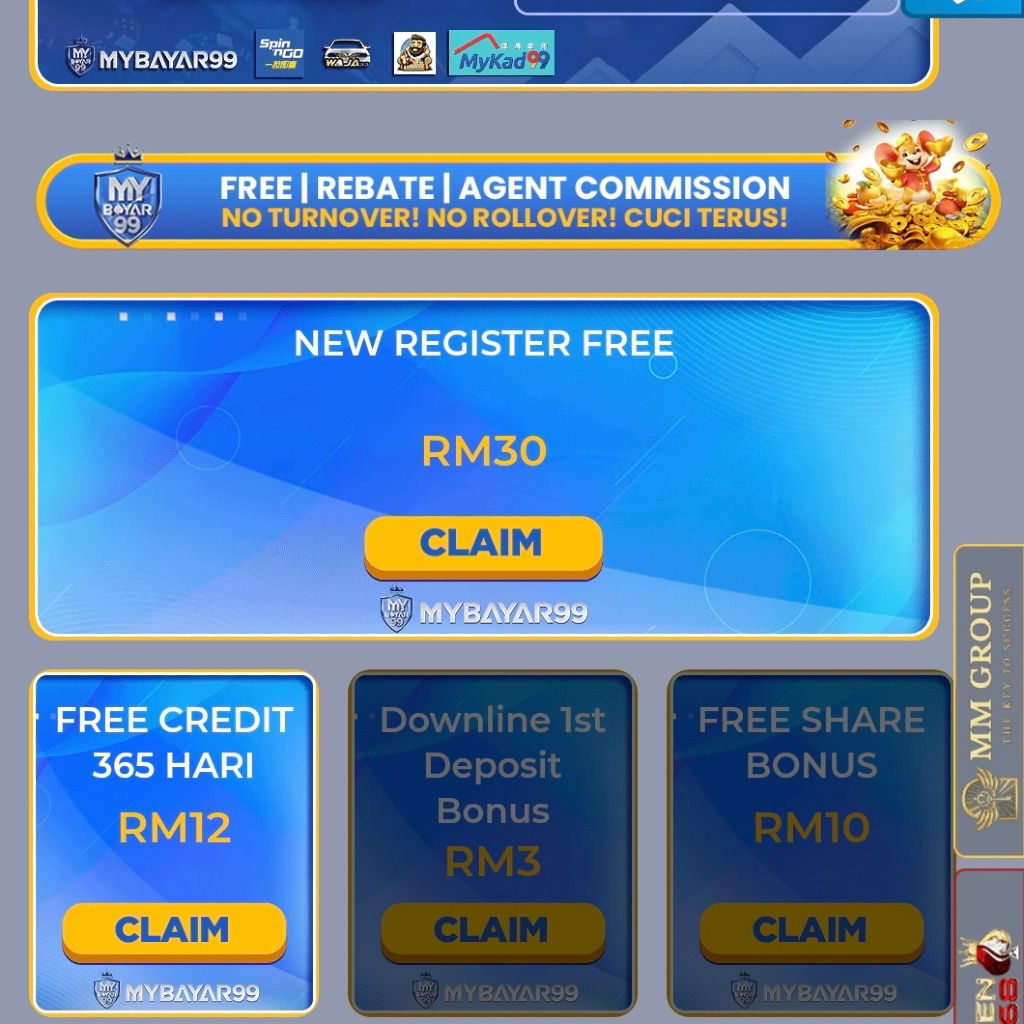 Mybayar99 | Free Credit RM30 No Deposit | Free Credit 365Hari | Link Free Credit 2024