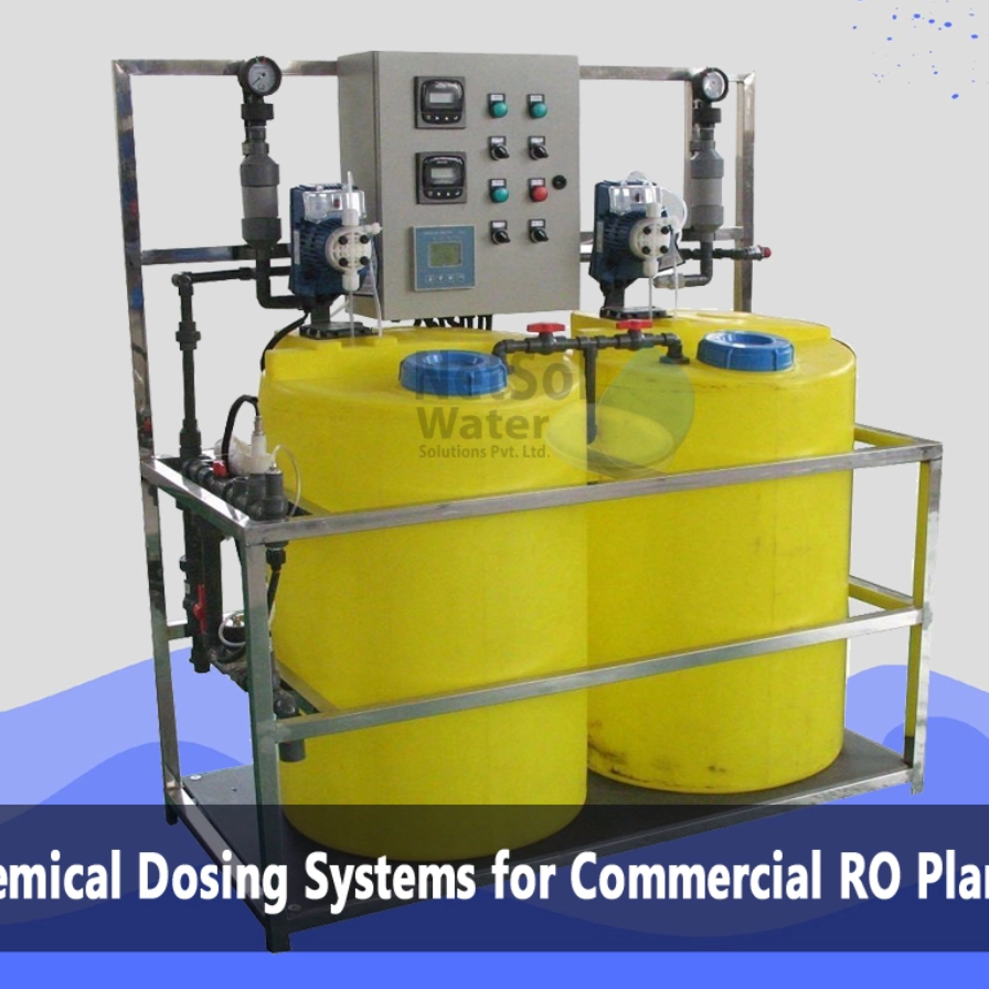 What are Chemical Dosing Systems for Commercial RO Plants
