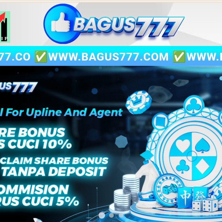 BAGUS777 | Welcome Bonus 100% | Free Credit Share RM50