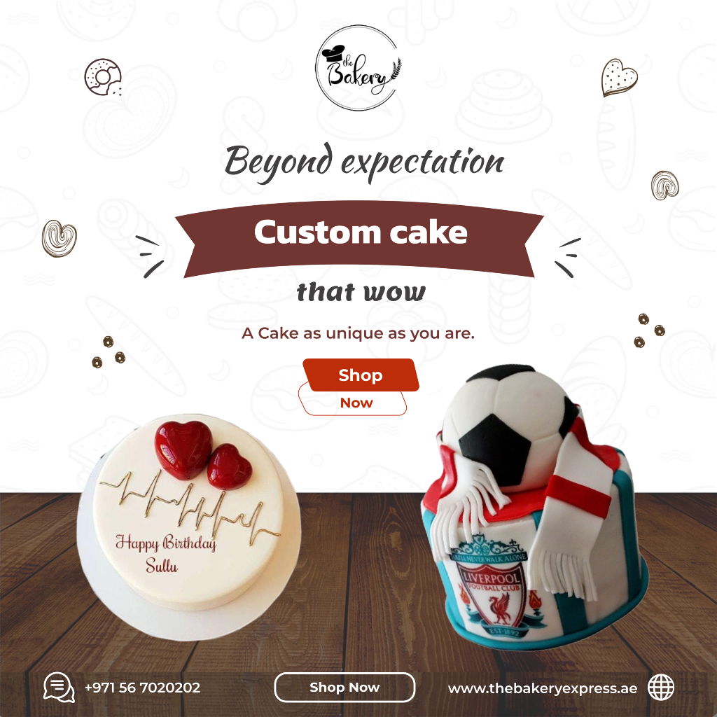Customized Cake in Dubai | Best Cake Shop Near Me Dubai