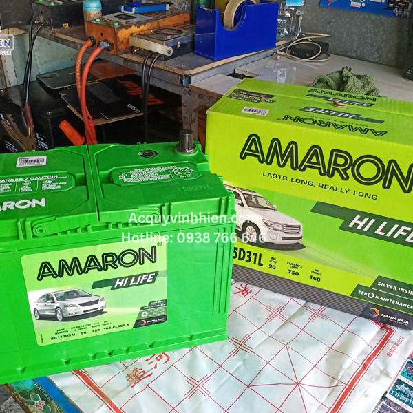 Phân Phối Ắc Quy Amaron Chính Hãng, Giá Rẻ Tại TPHCM