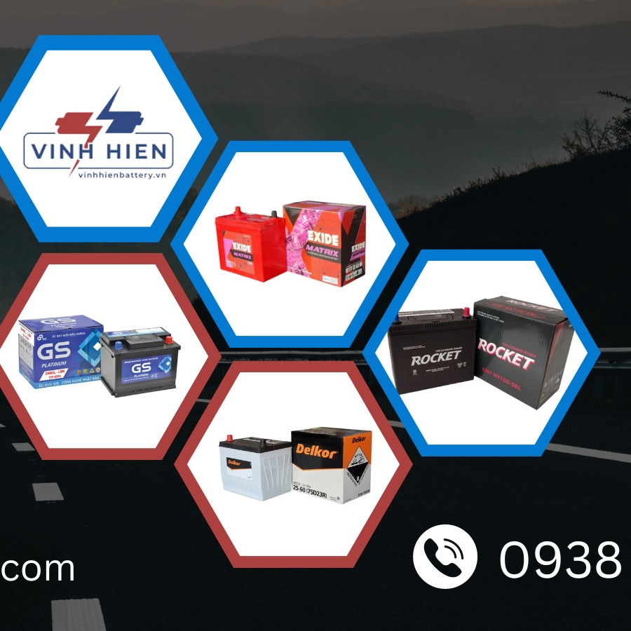 Các loại ắc quy chính hãng tại Ắc Quy Vinh Hiển