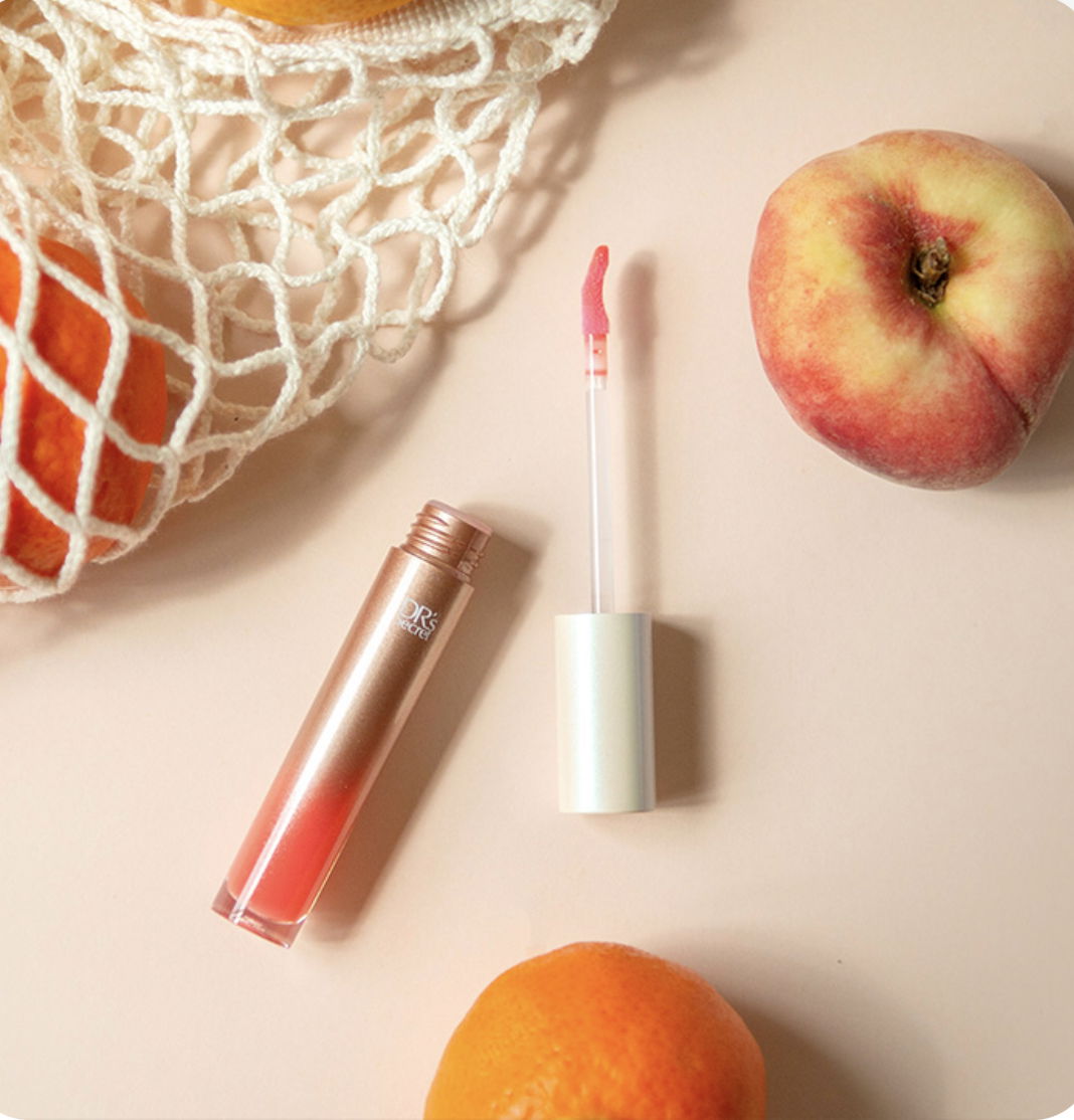 冰晶唇釉-元氣珊瑚橘 