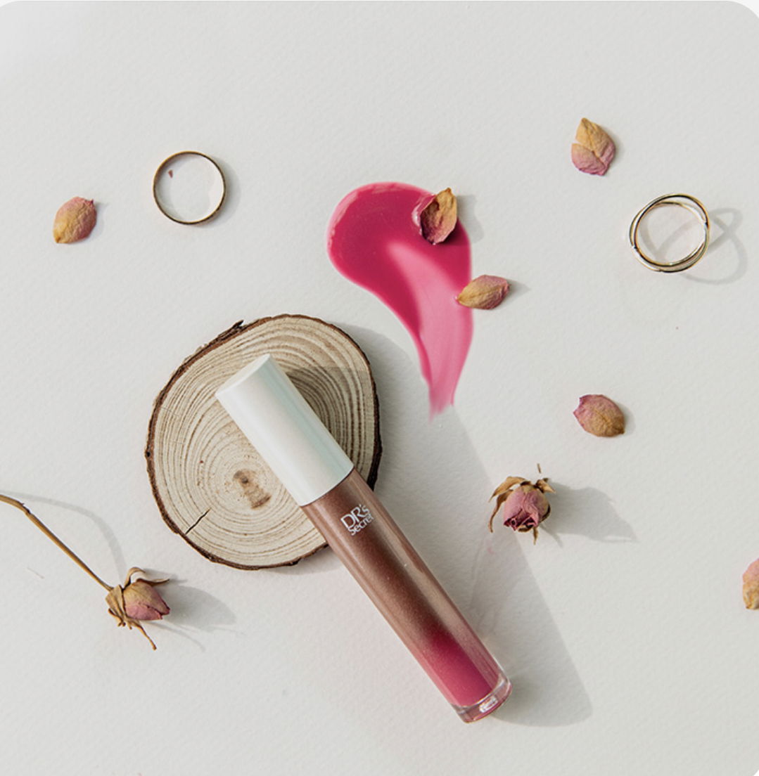 冰晶唇釉-愛慕乾玫瑰 