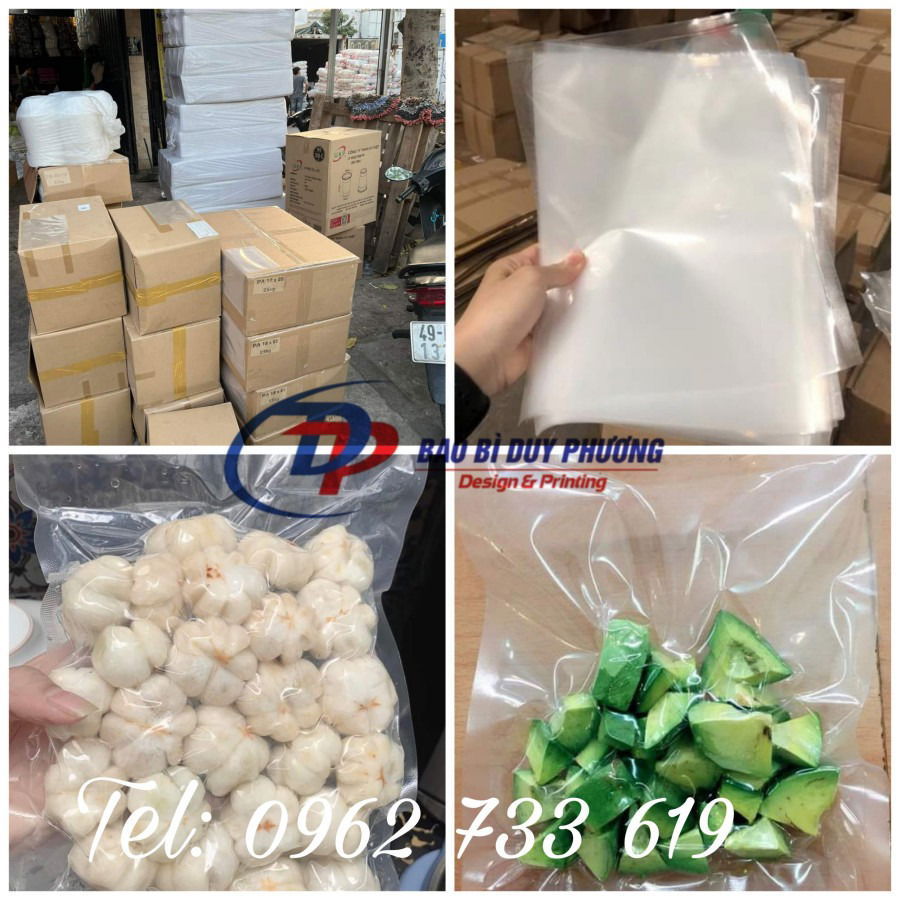 Sỉ Lẻ Túi Hút Chân Không Thực Phẩm HCM - In bao bì duy phương