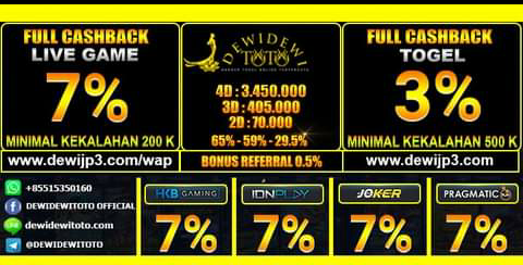 DAFTAR DEWI DEWI TOTO