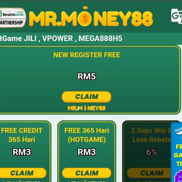 MRMONEY88 | Free Credit Wallet&#xA0;| Free Credit 365 |&#xA0;JudiFree&#xA0;|&#xA0;Claim Free Credit