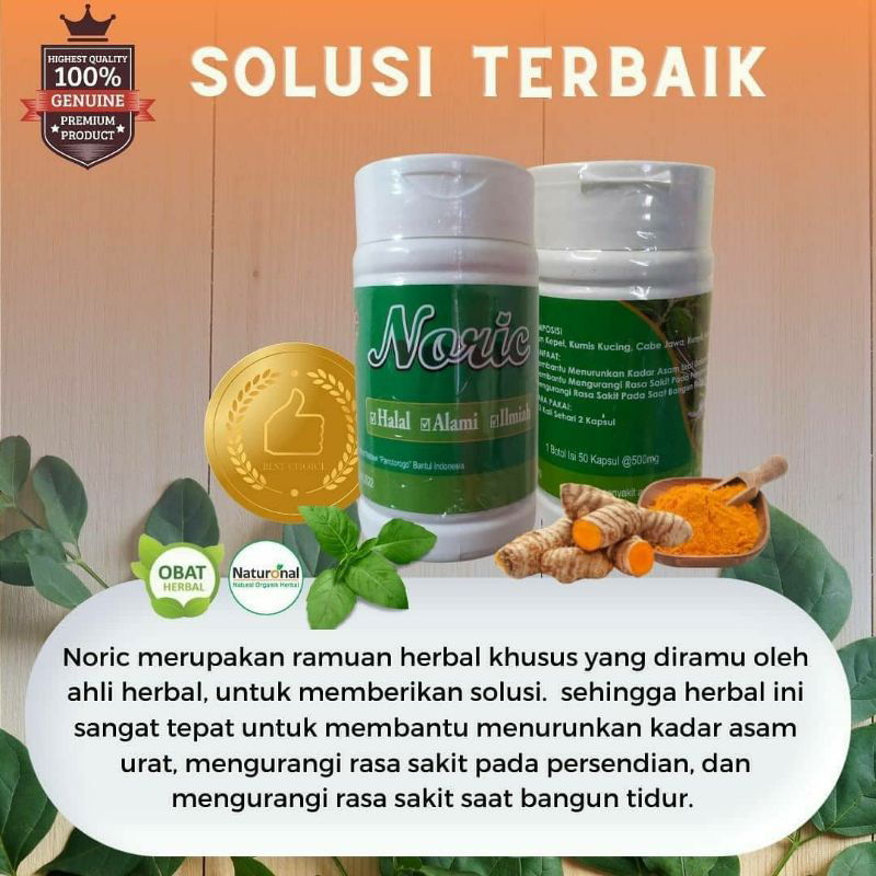 Kapsul Herbal asam urat (65k)