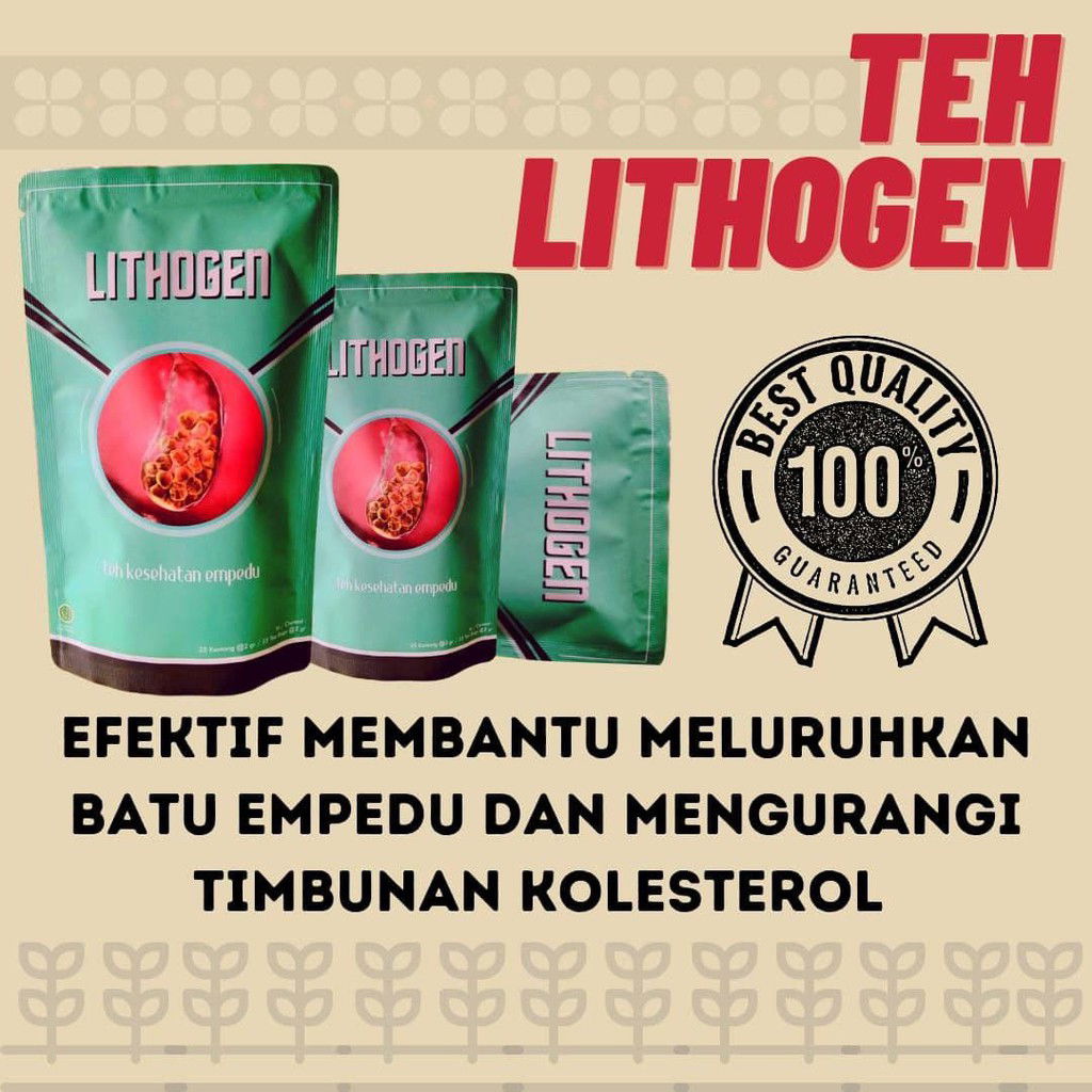 Teh herbal penghancur batu empedu & endapan kolesterol (55k)